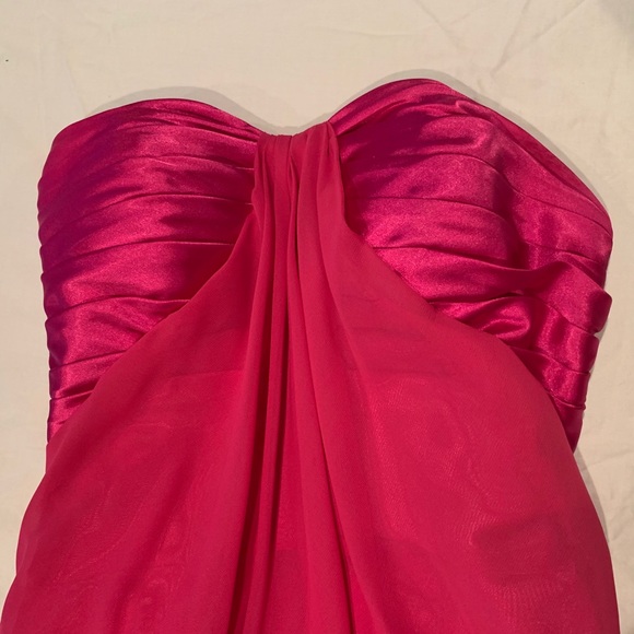 Fuchsia floor length gown - Picture 6 of 7